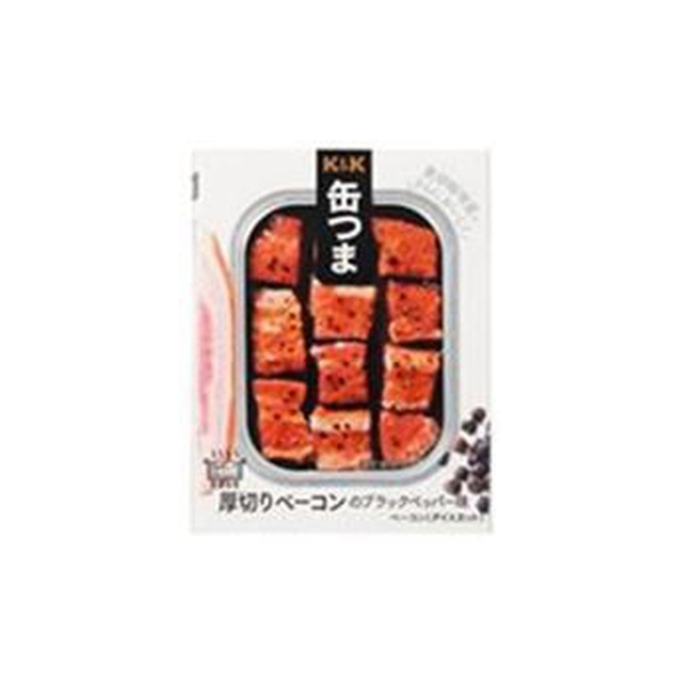 K&K Kantsuma Thick Cut Bacon Black Pepper 105g - img-1
