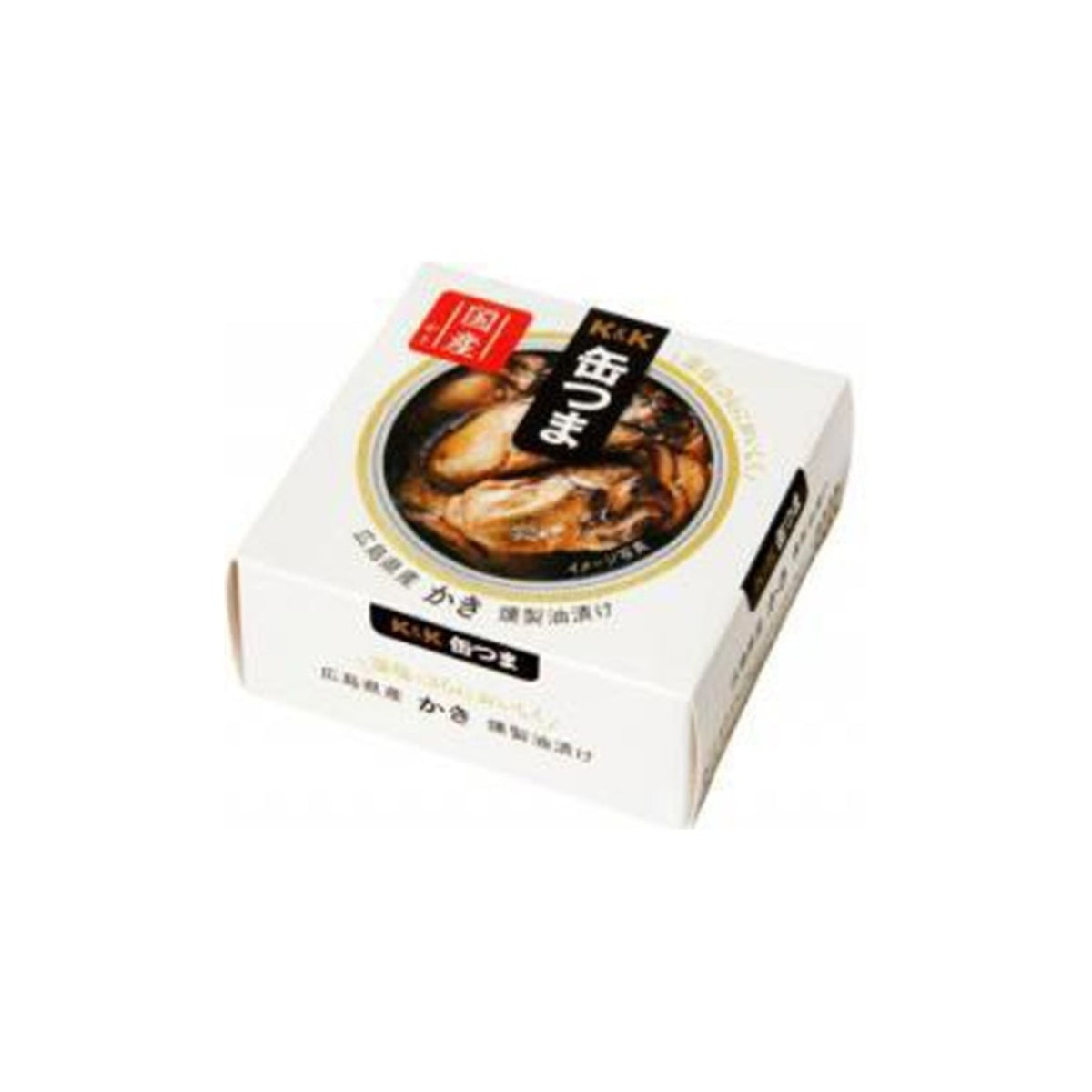 K&K Kantsuma P Hiroshima Oyster Smoked Oil Marinated F No.3 Can - img-1