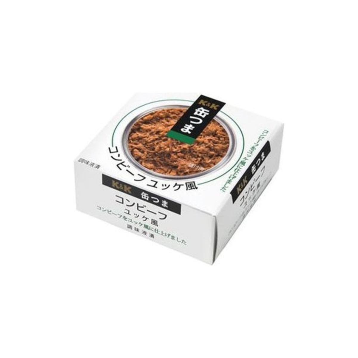 K&K Corned Beef Kantsuma Premium Canned 80g - img-1