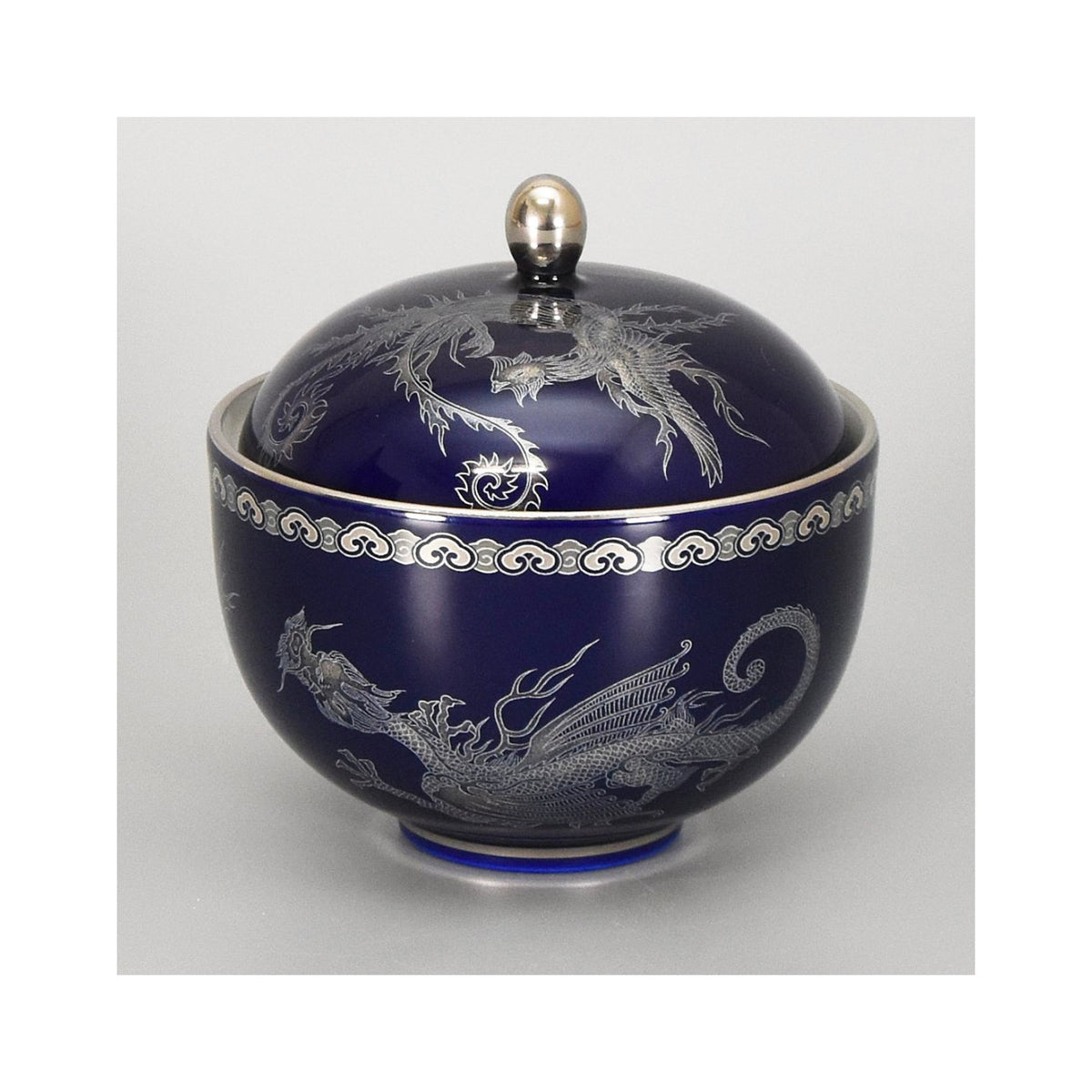 Koransha Goshin Lidded Bowl