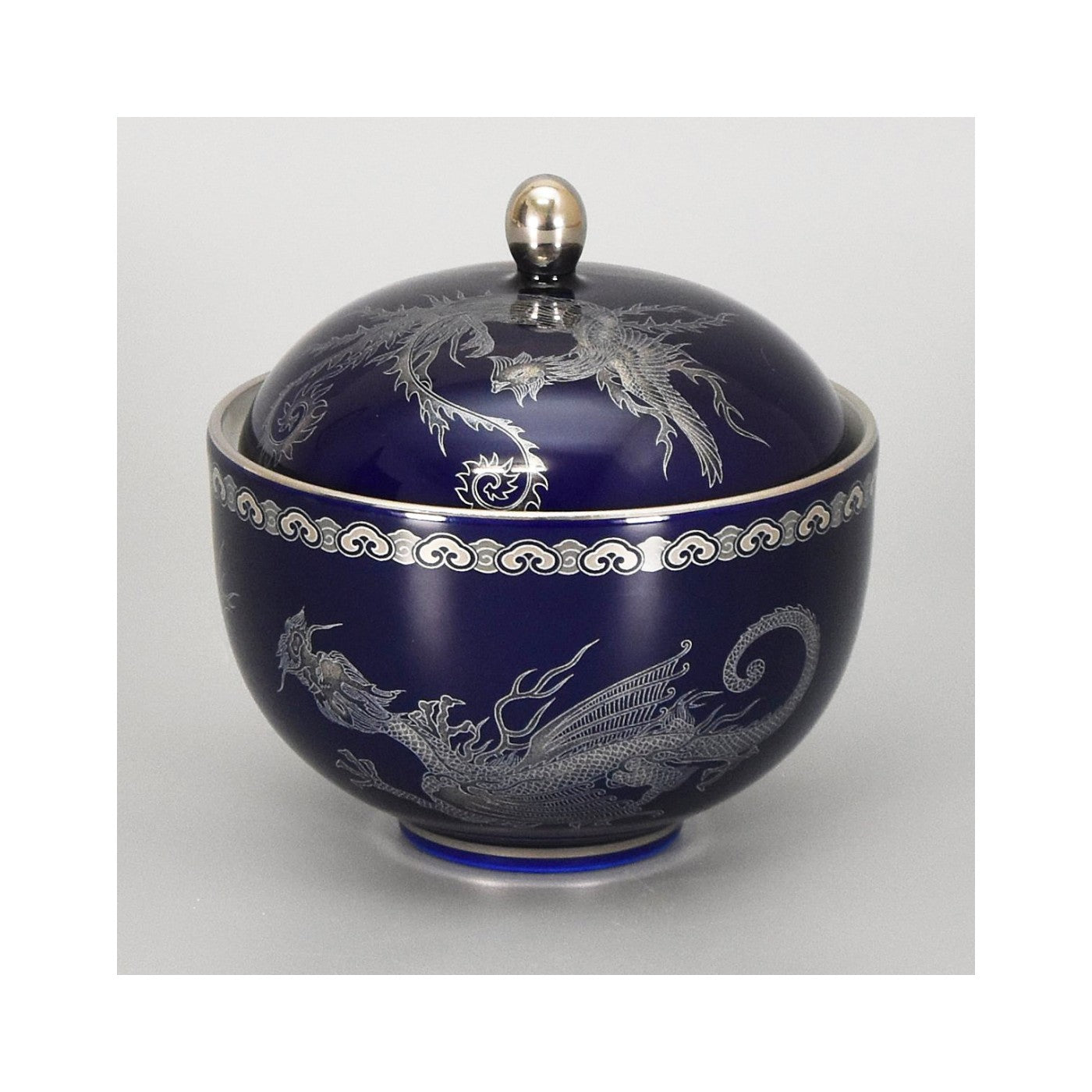Koransha Goshin Lidded Bowl