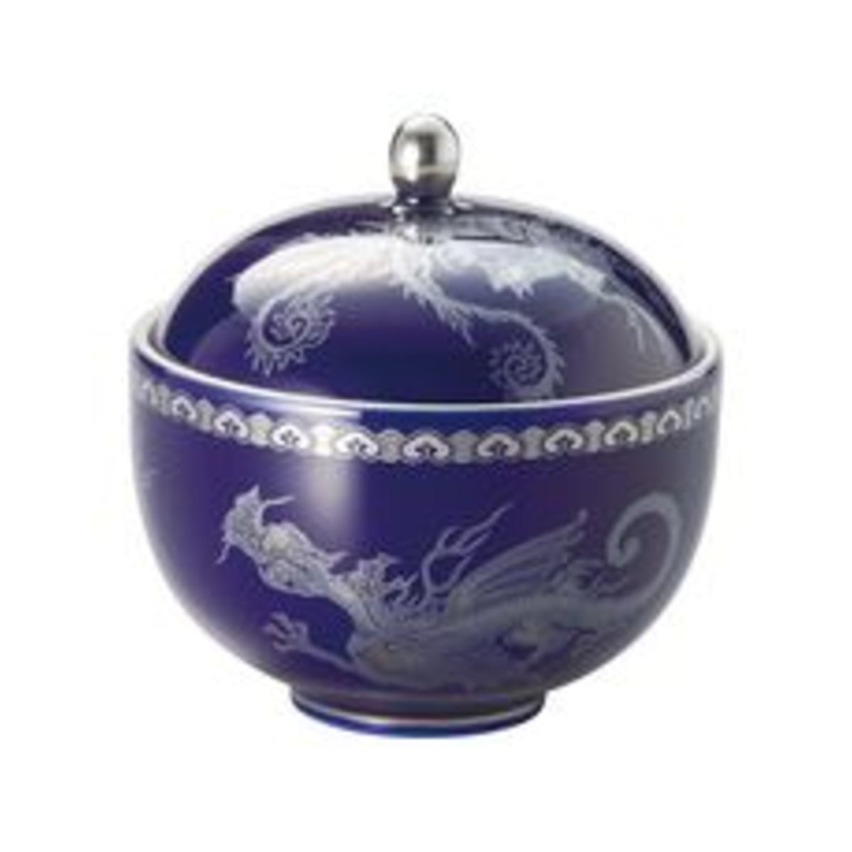 Koransha Goshin Lidded Bowl - img-1