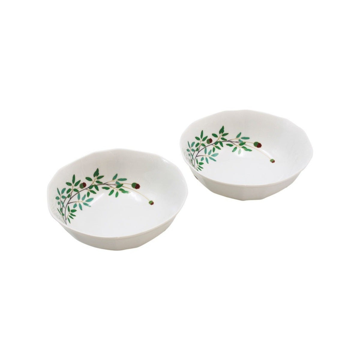 Koransha Waremokou Pair Medium Bowls