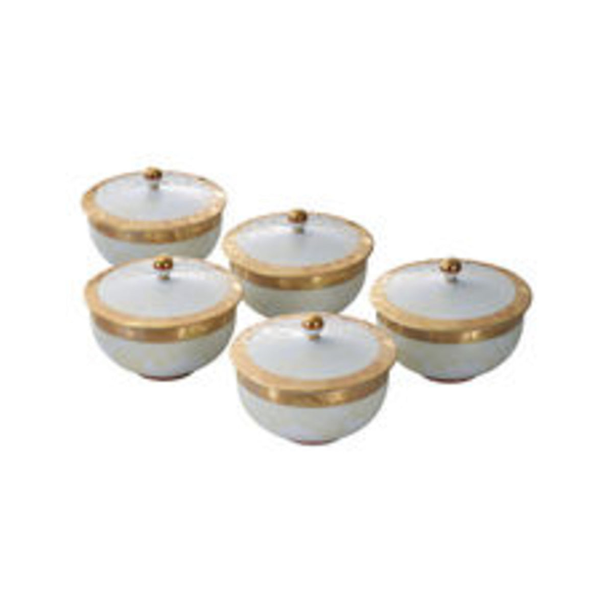 Koransha Kousaika Lidded Teacup Set - img-1