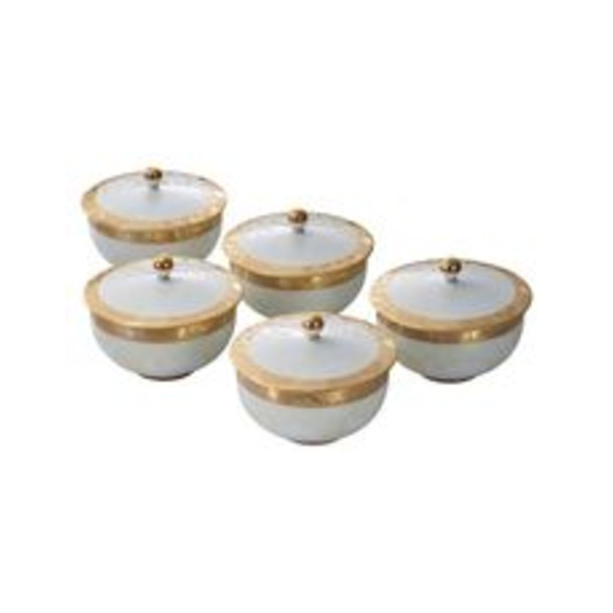Koransha Kousaika Lidded Teacup Set - img-1