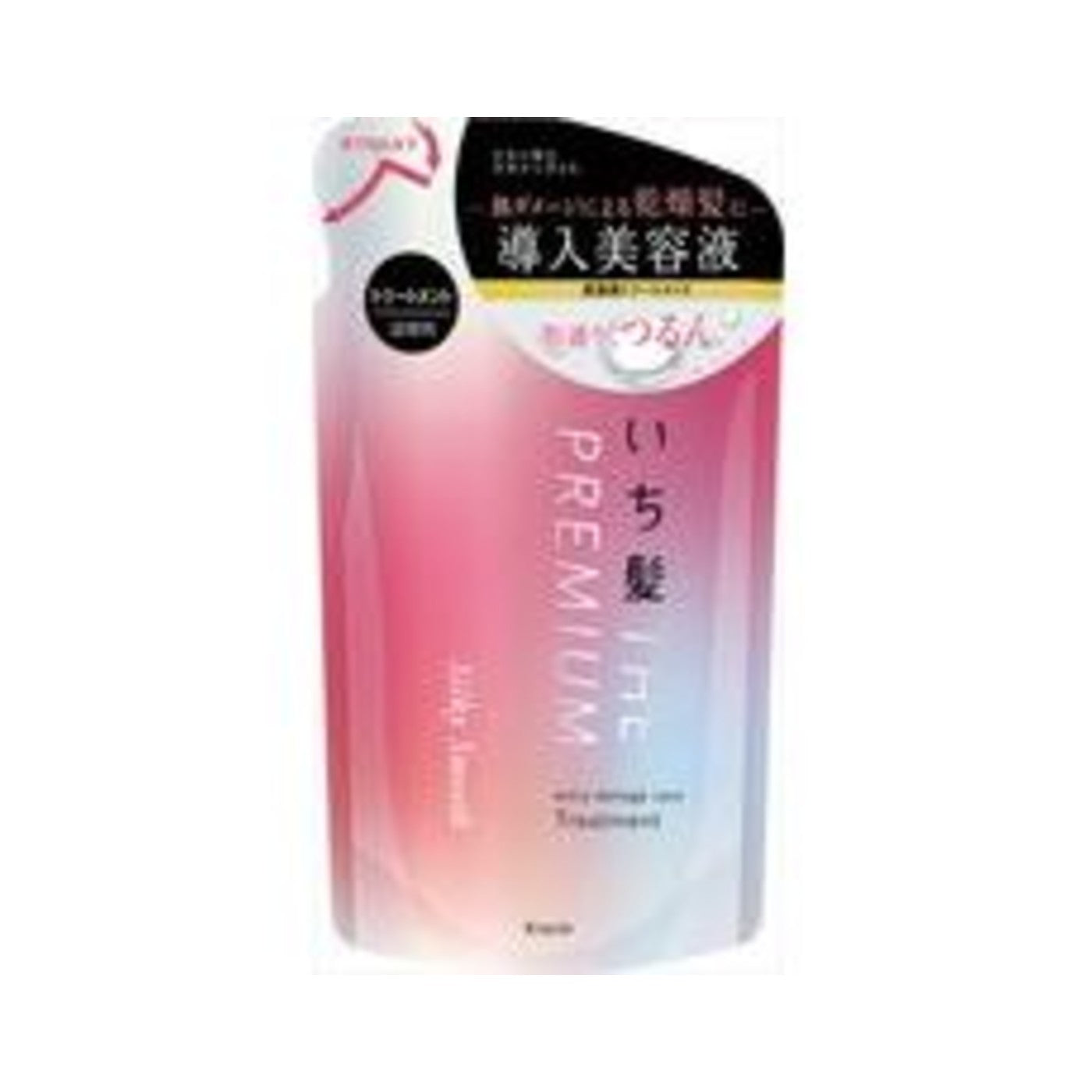 Kracie Ichikami The Premium Extra Damage Care Treatment Silky Smooth Refill 340g - img-1