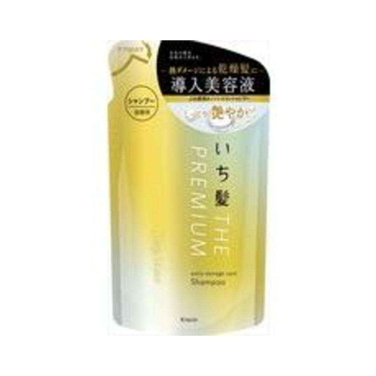 Kracie Ichikami The Premium Extra Damage Care Shampoo Shiny Moist Refill 340ml - img-1