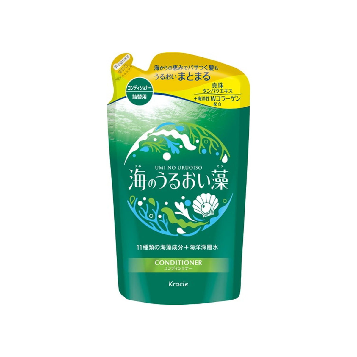 Kracie Umi no Uruoiso Moisture Care Conditioner Refill 400g