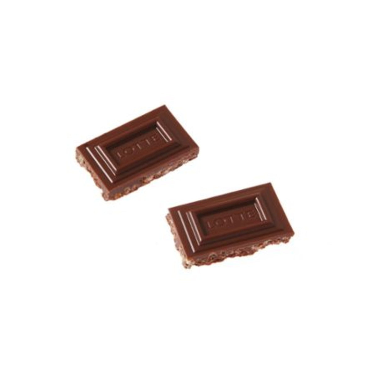 Lotte Crunky Crispy Malt Puff Milk Chocolate Bar 45g - img-2