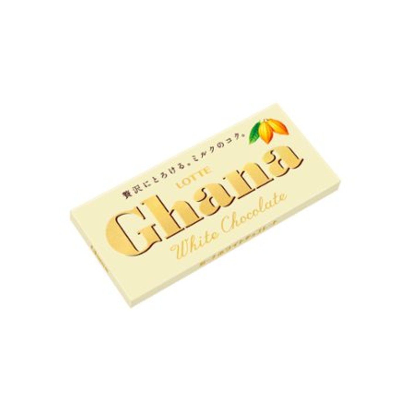 Lotte Ghana White Chocolate 45g - img-1