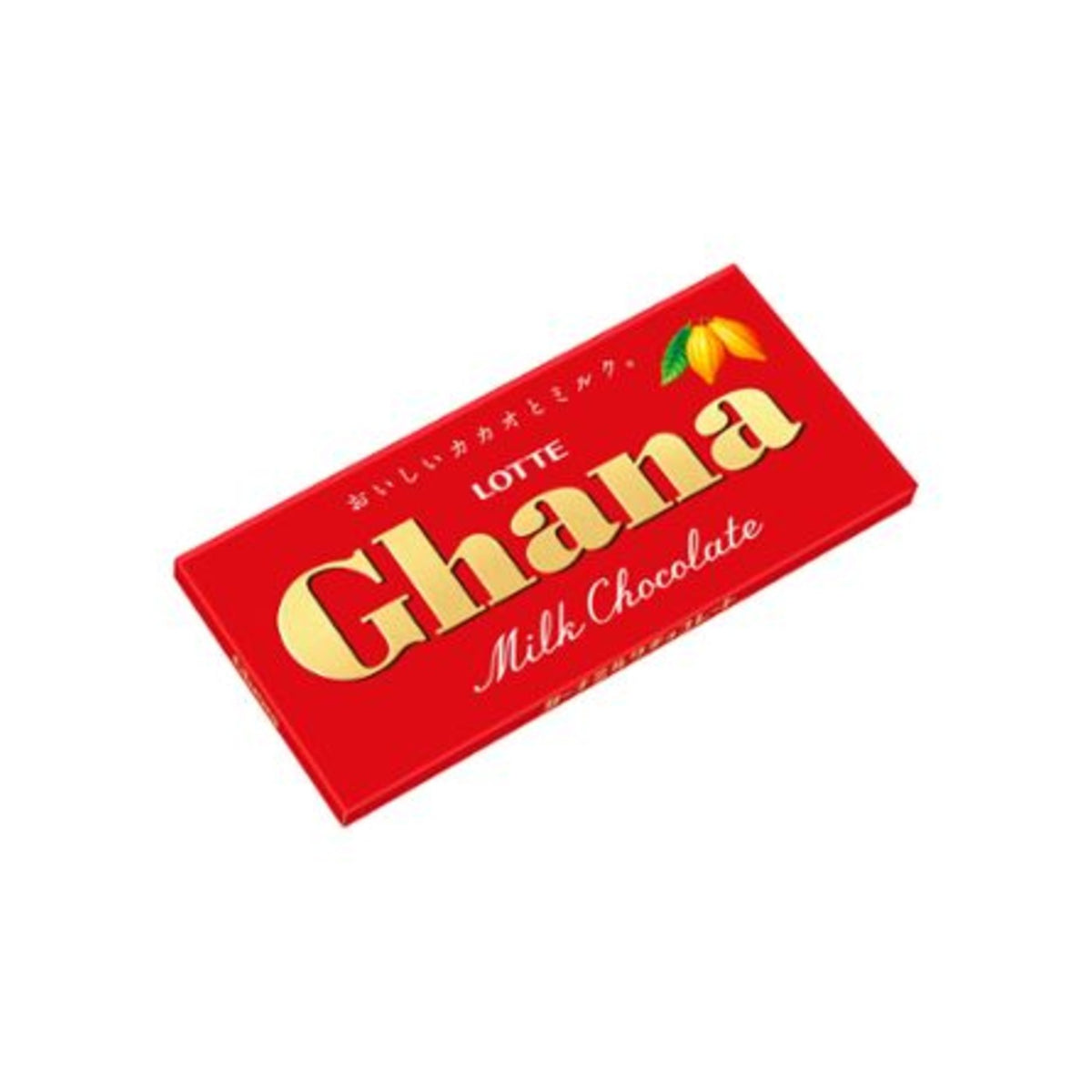 Lotte Ghana Milk Chocolate 50g - img-1