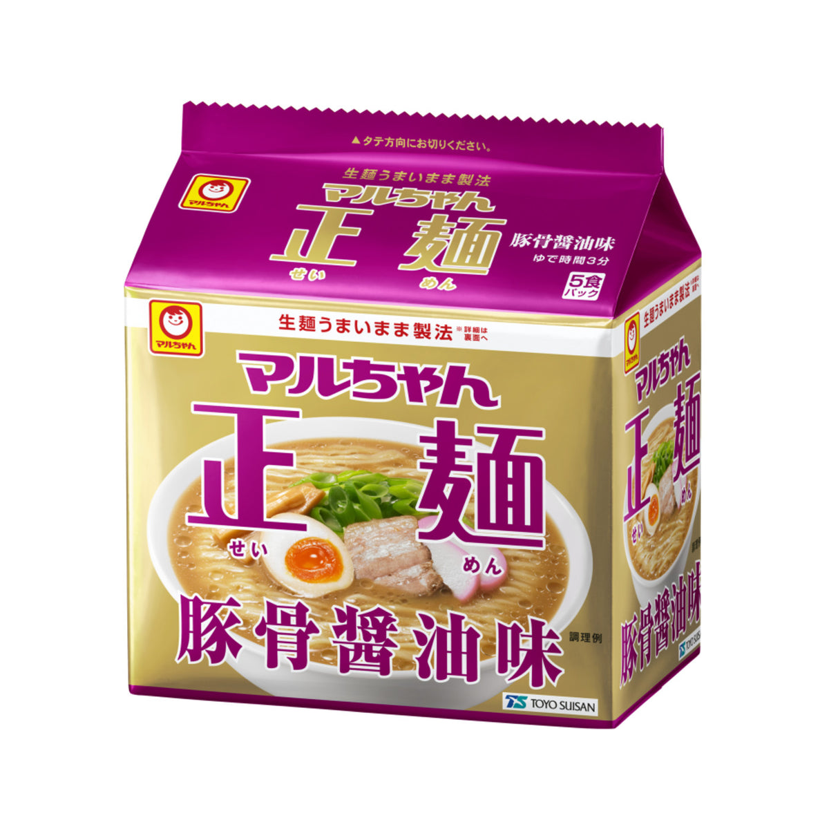 Maruchan Seimen Tonkotsu Soy Sauce 5 Pack - img-1