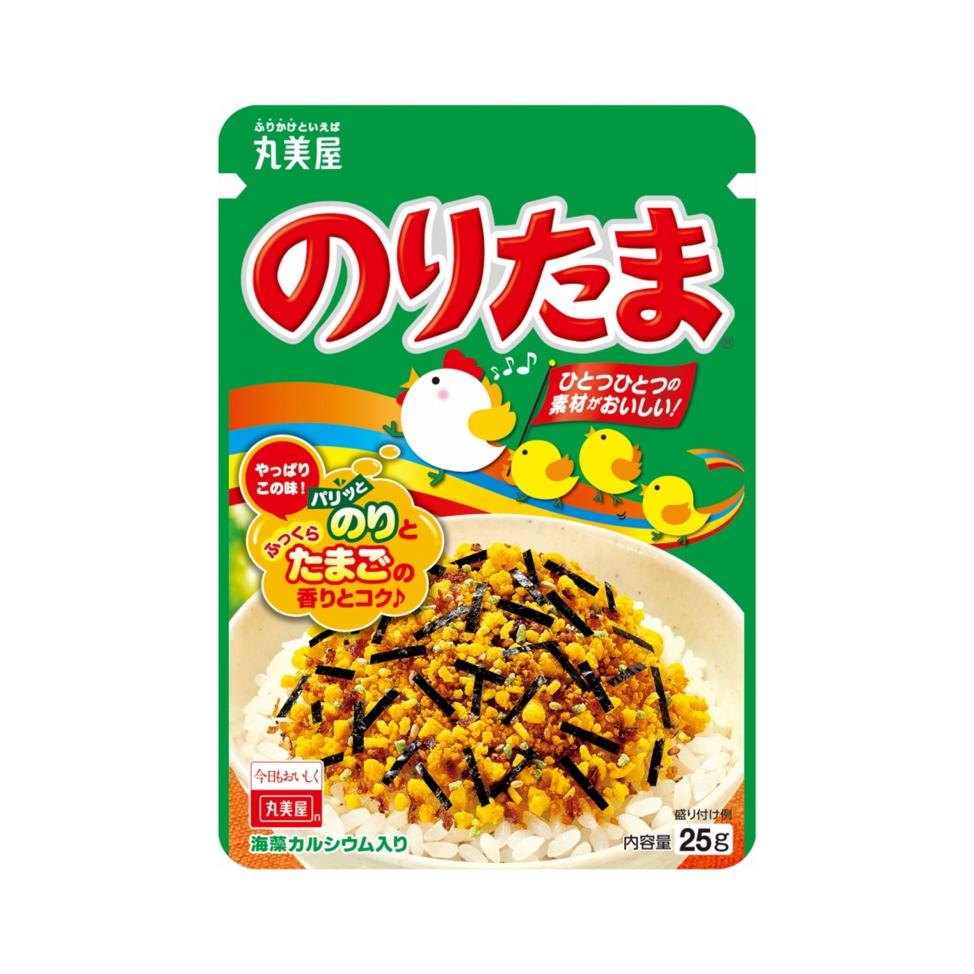 Marumiya Noritama Nori Seaweed and Egg Furikake 25g - img-1
