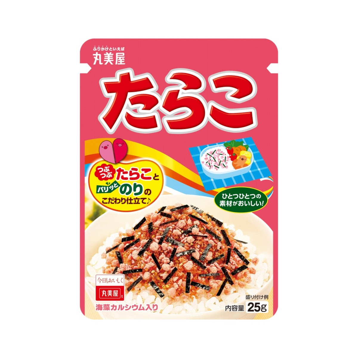 Marumiya Tarako Cod Roe Furikake 25g - img-1