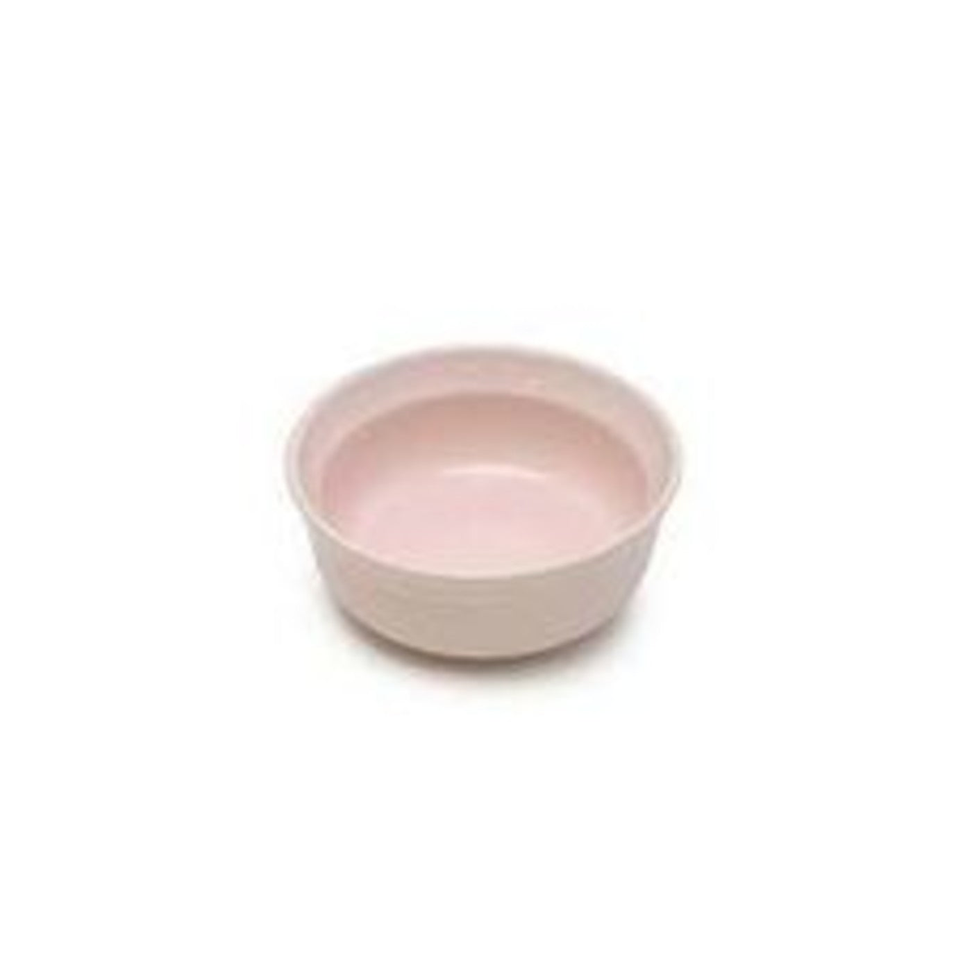 Maruri Tamaki Dog Round Bowl L Pink Mino Ware - img-1