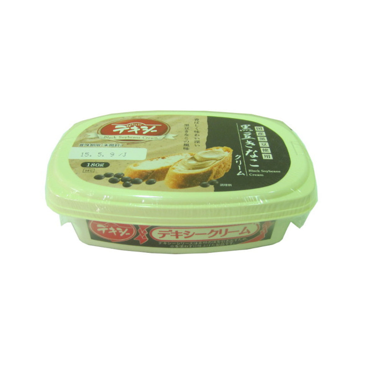 Maruwa Dixie Kuromame Kinako Cream 180g - img-1