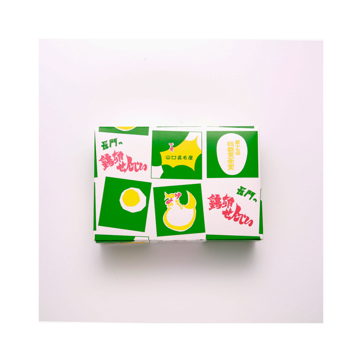 Fukagawa Keiran Senbei Honey Egg Crackers 24 Pieces (Yamaguchi Souvenir) - img-1
