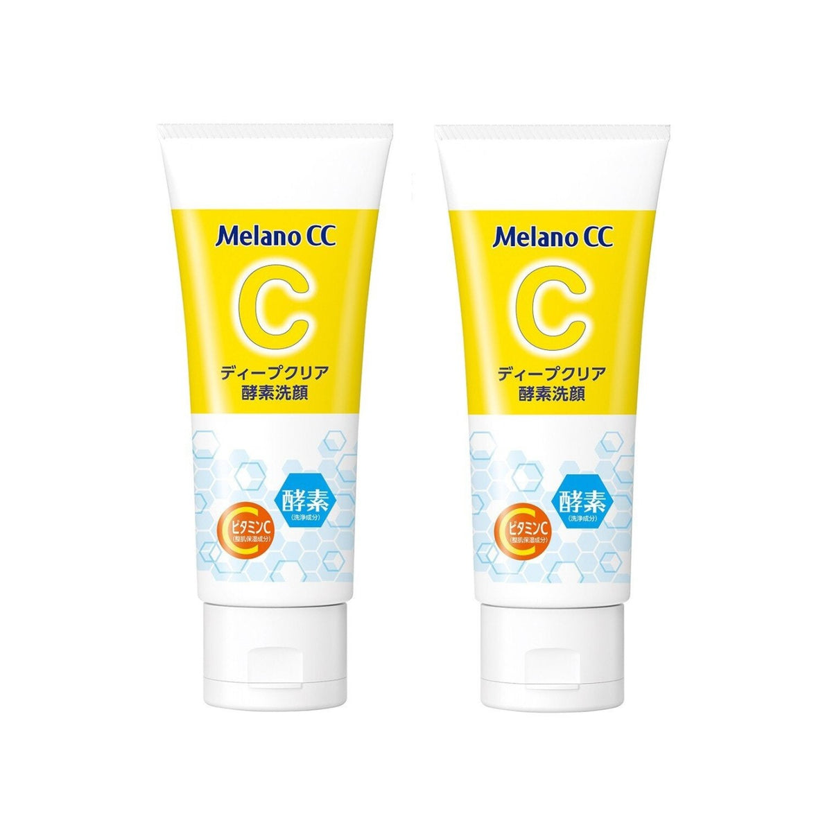 Melano CC Deep Clear Enzyme Facial Wash 130g (Pack of 2)