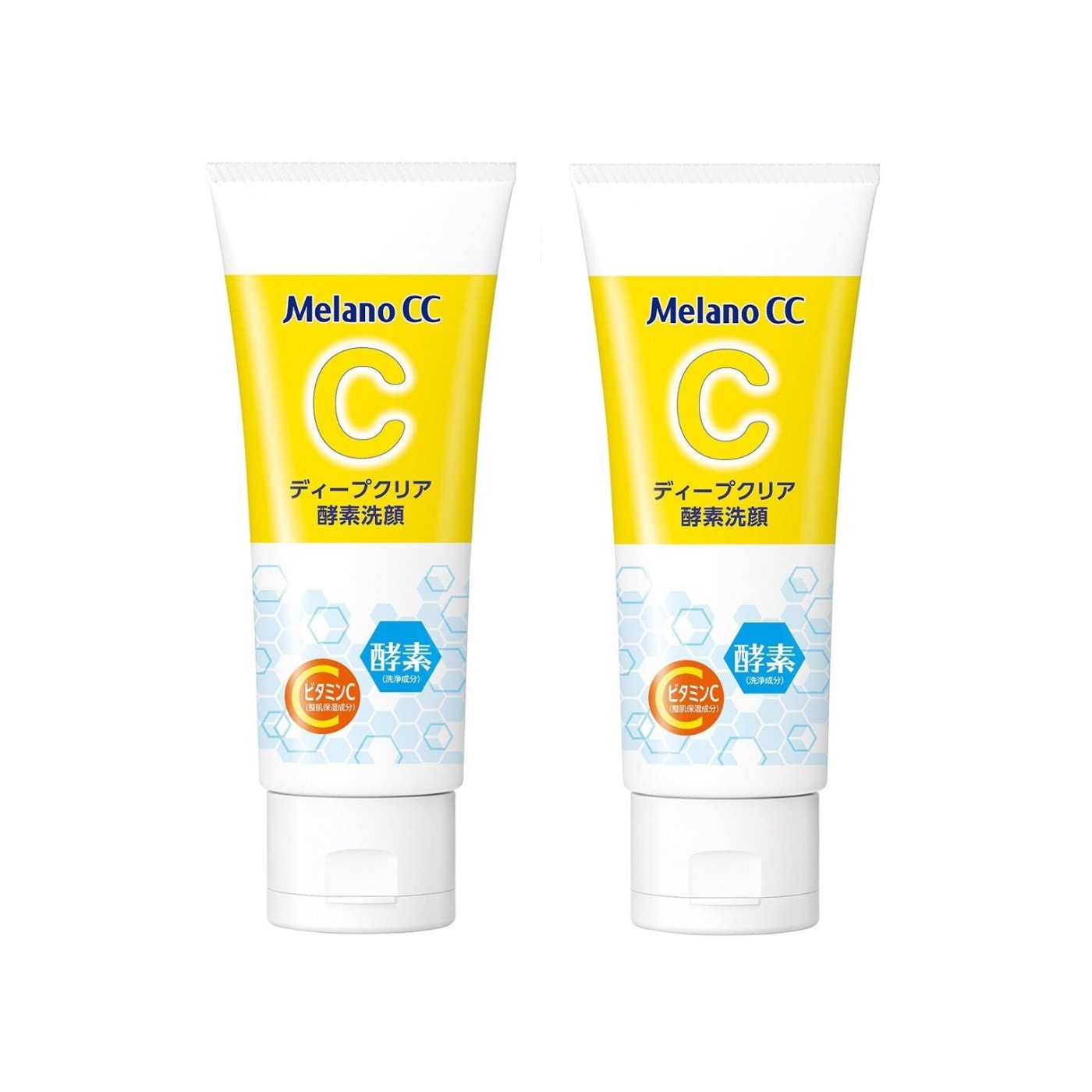 Melano CC Deep Clear Enzyme Facial Wash 130g (Pack of 2)
