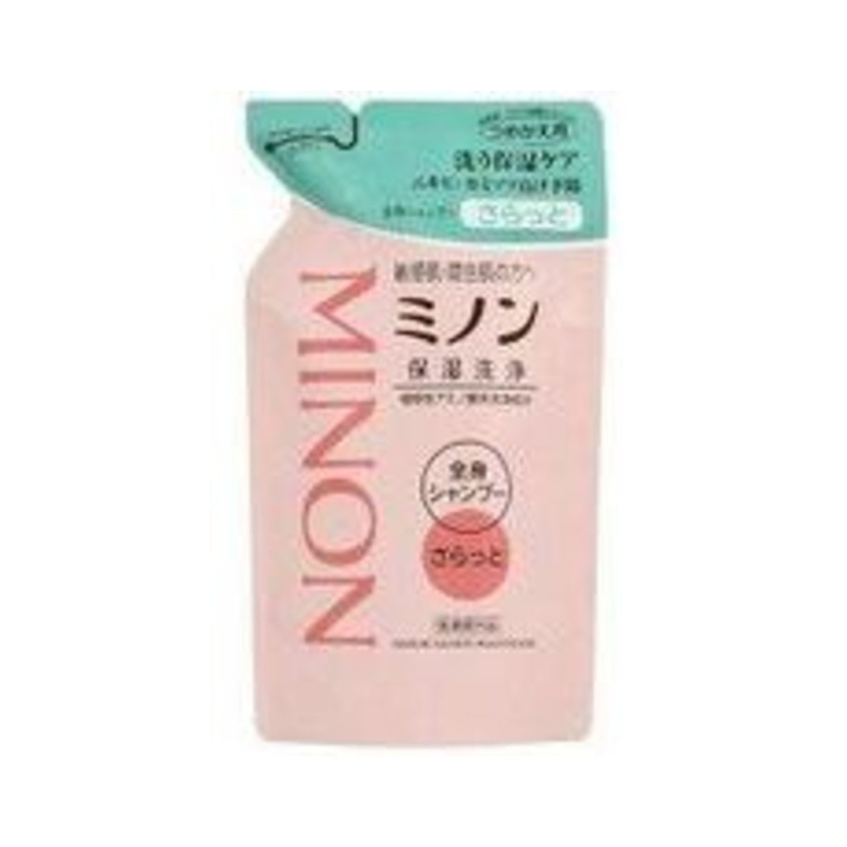 Minon Zenshin Body Shampoo Saratto Type Refill 380ml - img-1