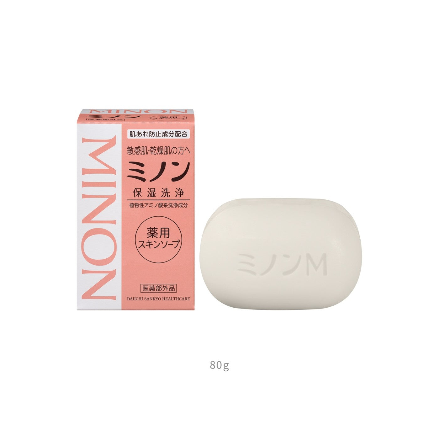 Minon Medicated Skin Soap Bar 80g