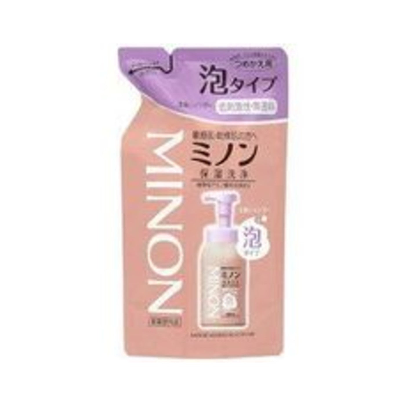 Minon Zenshin Body Shampoo Foam Type Refill 400ml - img-1