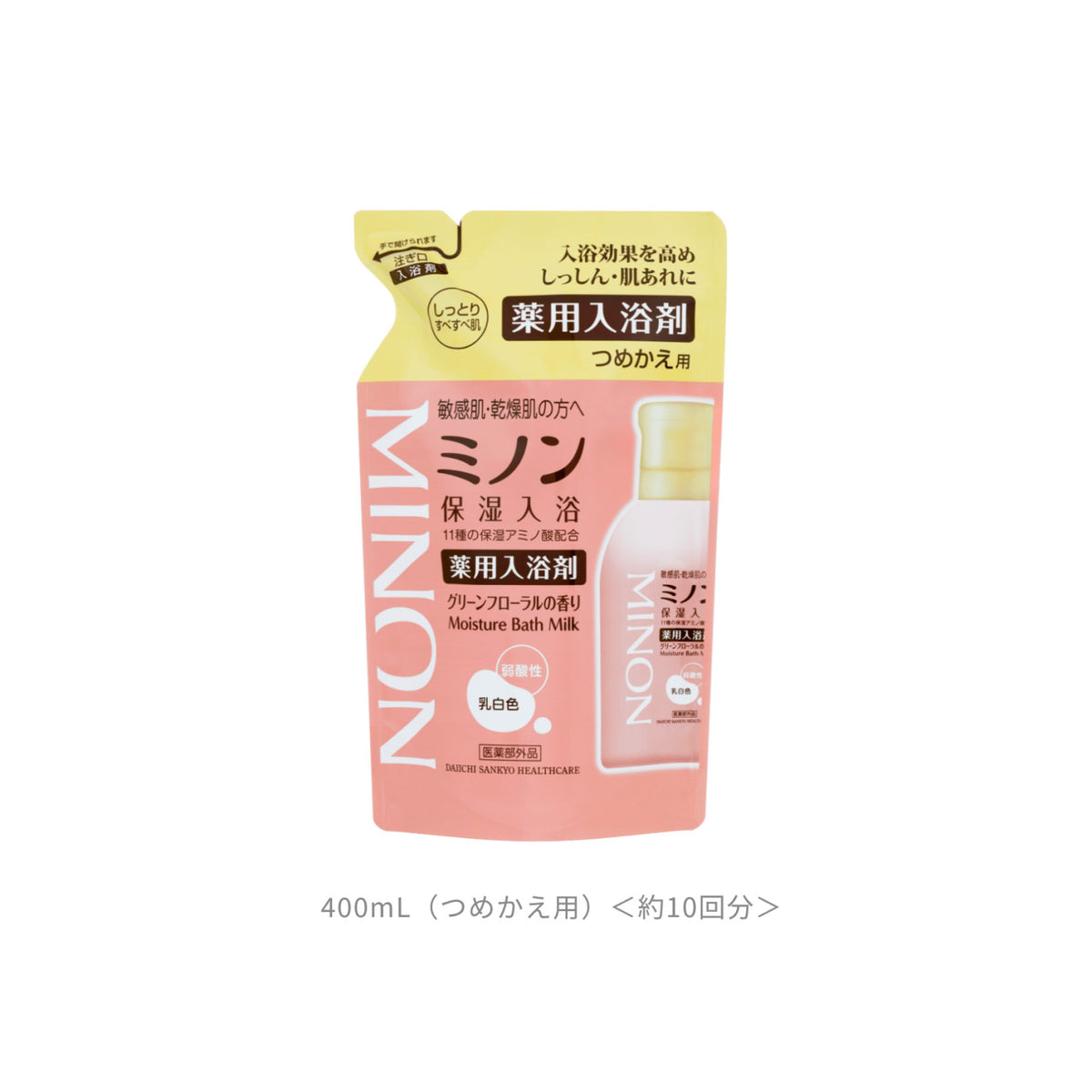 Minon Medicated Moisturizing Bath Additive Refill 400ml