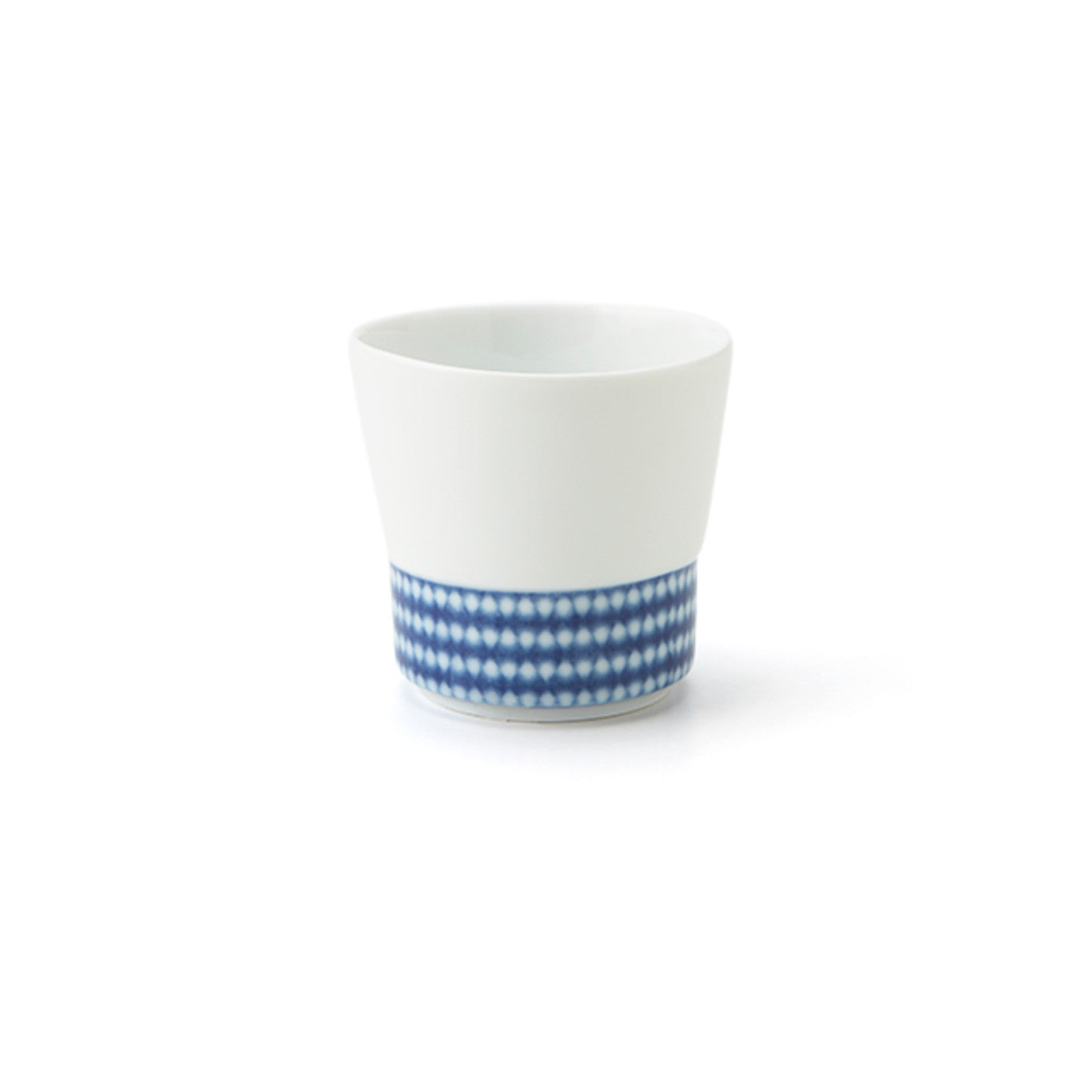Miyama Cecima Soba Choko Dipping Cup Shibori Pattern 175ml - img-1