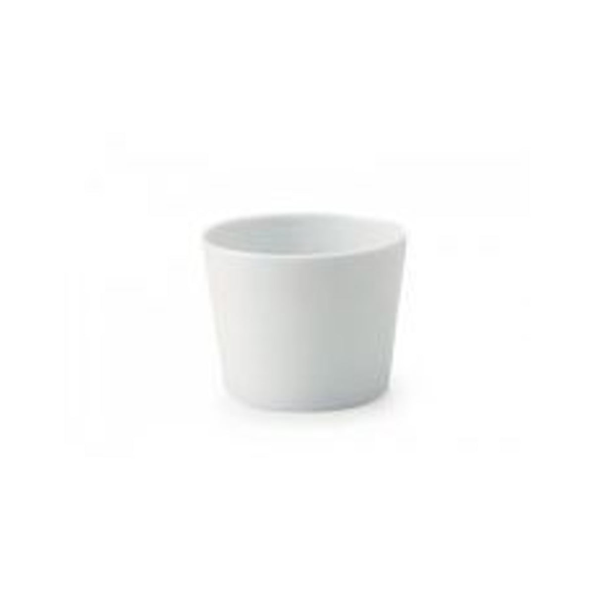 Miyama Janome Soba Choko Dipping Cup White Porcelain 140ml - img-1