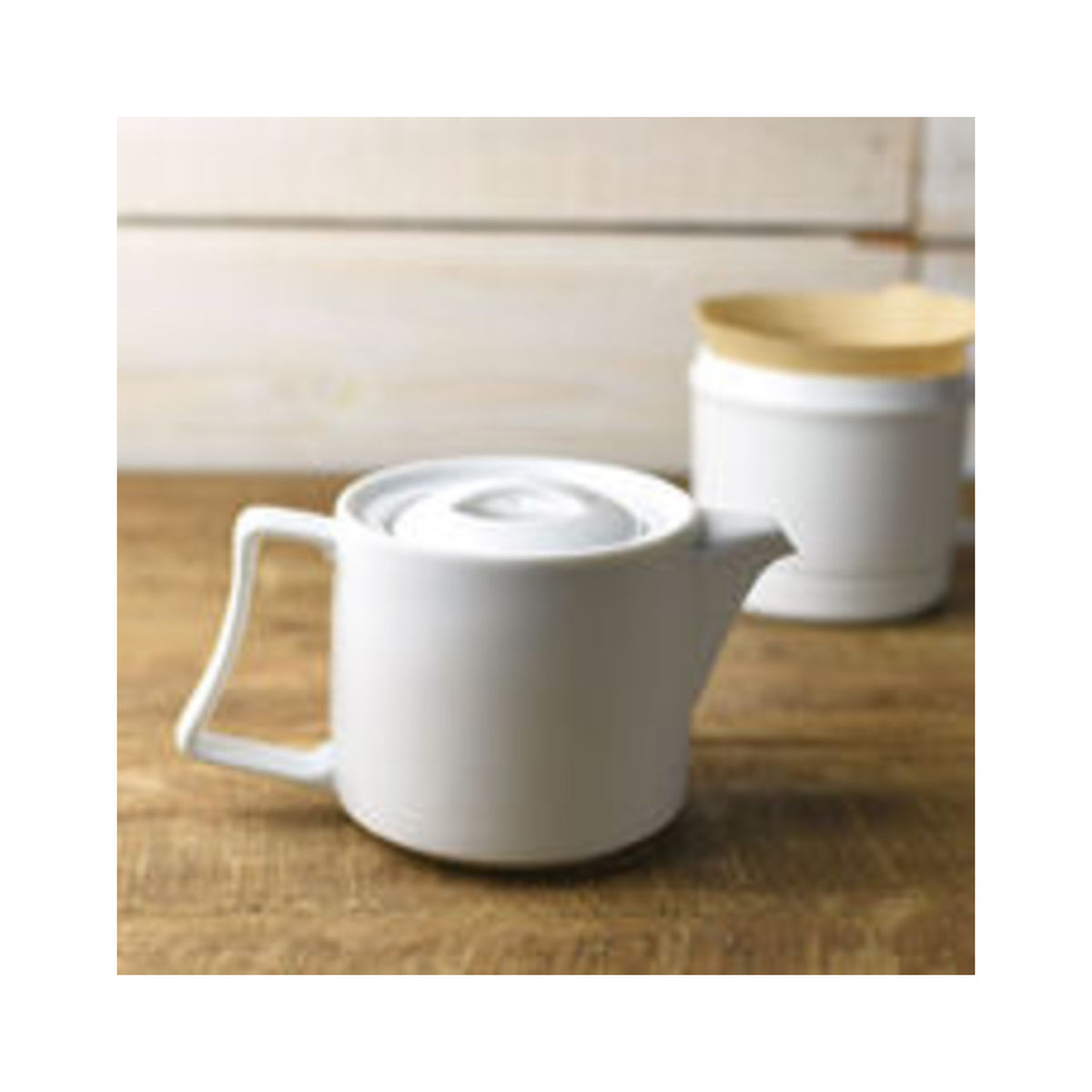 Miyama column Coffee Pot Mino Ware - img-1