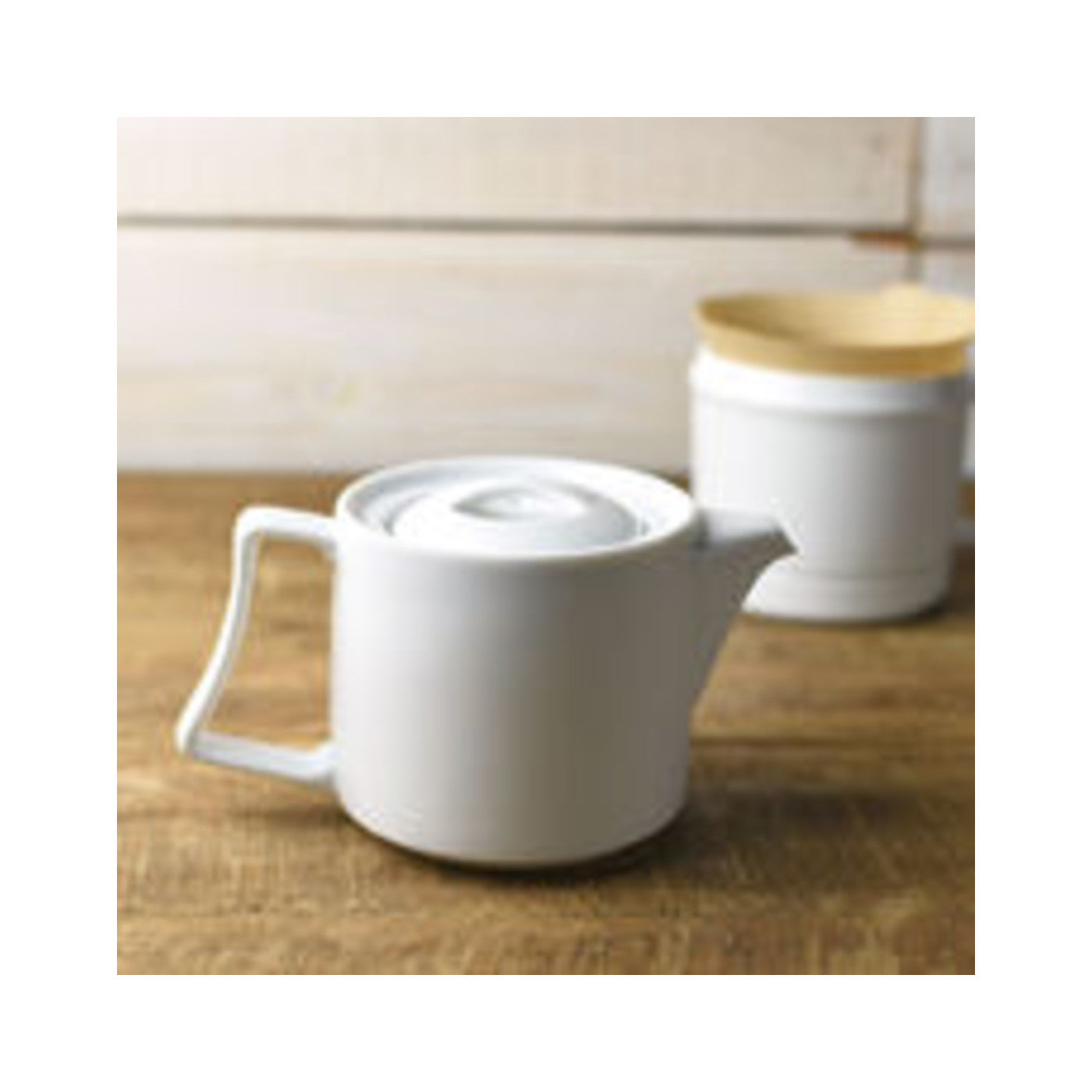 Miyama column Coffee Pot Mino Ware - img-1
