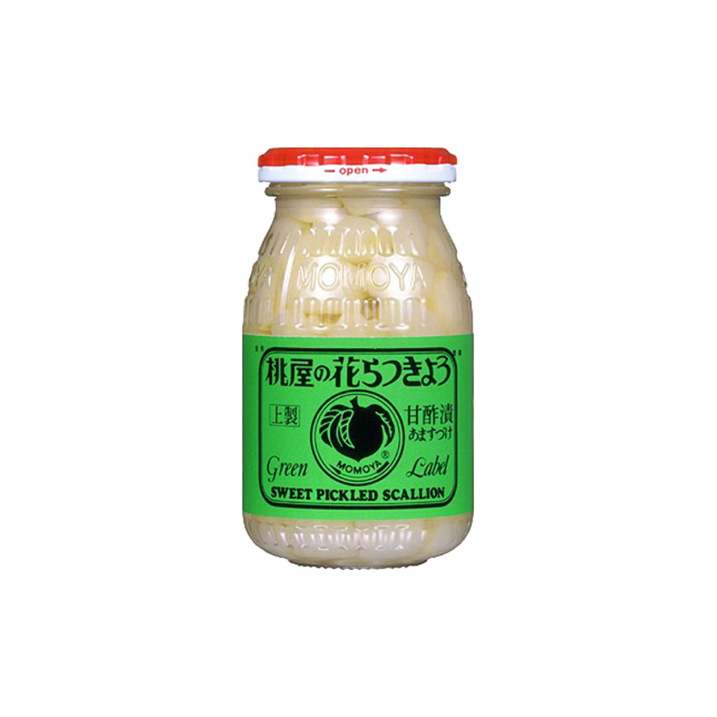 Momoya Hana Rakkyo Pickled Shallot Jar 115g - img-1