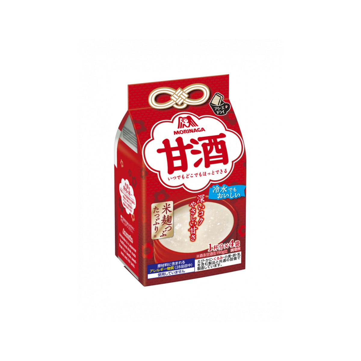 Morinaga Amazake Sweet Sake 4 Pack - img-1