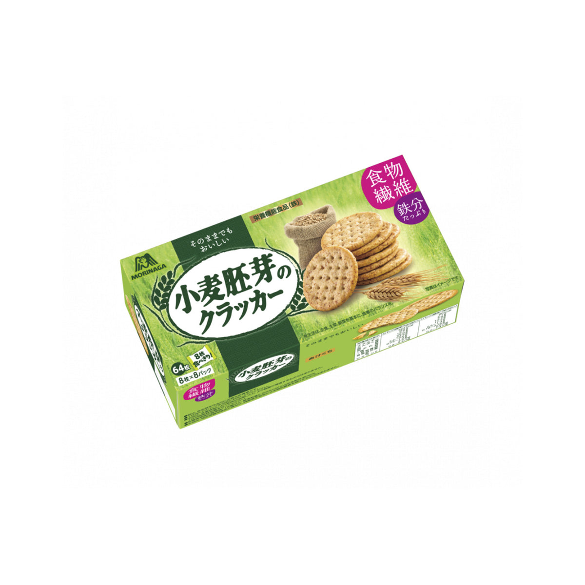 Morinaga Wheat Germ Cracker Biscuits - img-1