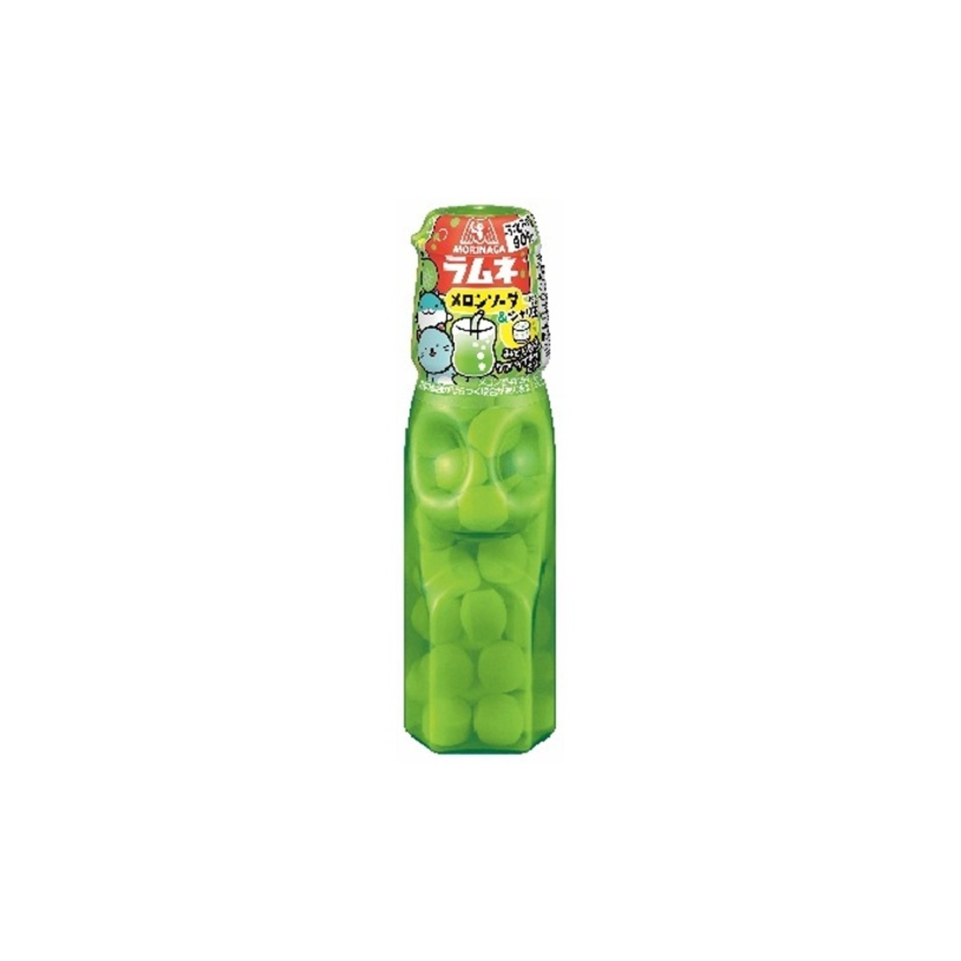 Morinaga Ramune Melon Soda & Shari-dama Candy - img-1