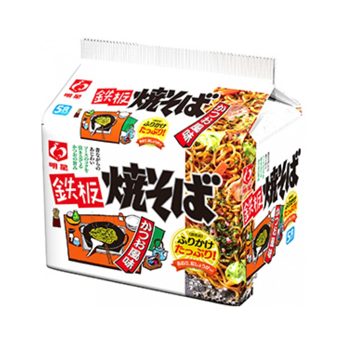 Myojo Teppan Yakisoba 5 Pack - img-1