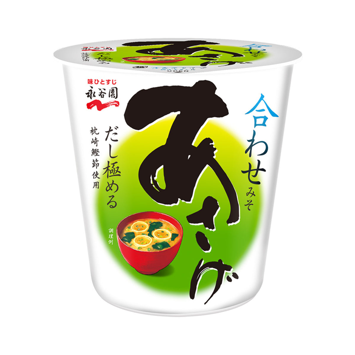 Nagatanien Cup Miso Soup Asage - img-1