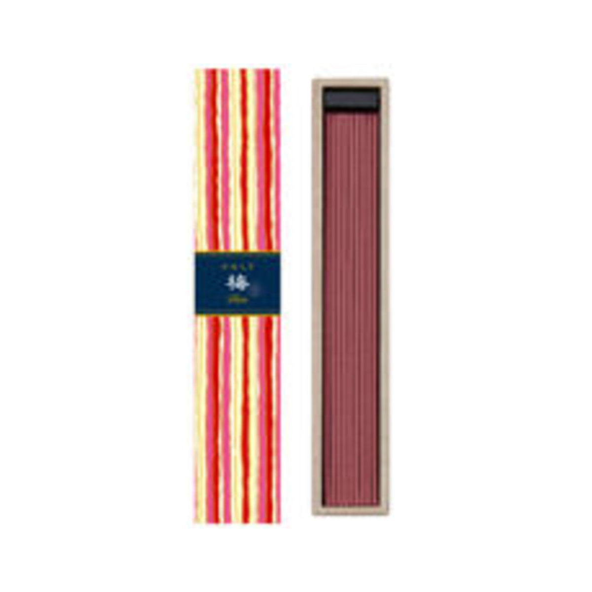 Nippon Kodo Kayuragi Plum Blossom Incense Sticks 40pcs with Holder - img-1