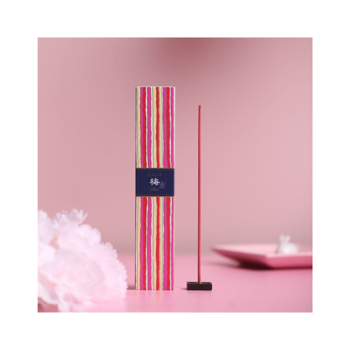 Nippon Kodo Kayuragi Plum Blossom Incense Sticks 40pcs with Holder