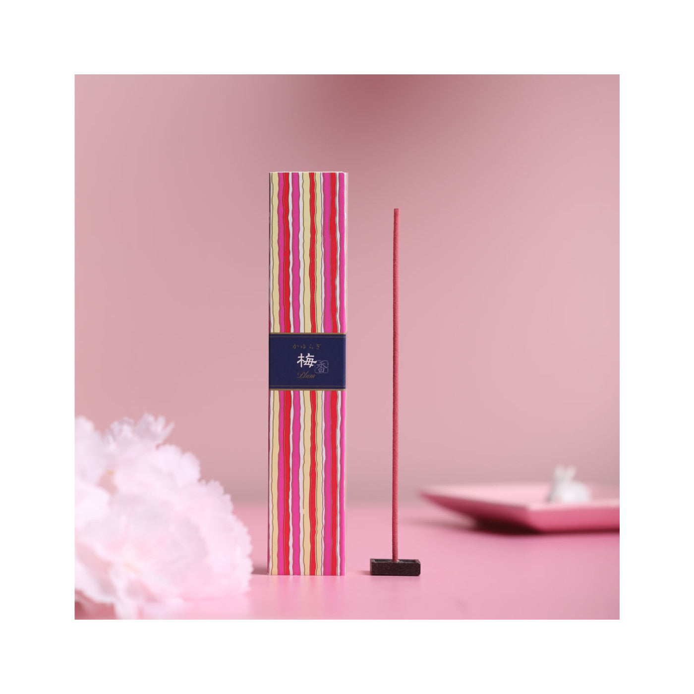Nippon Kodo Kayuragi Plum Blossom Incense Sticks 40pcs with Holder