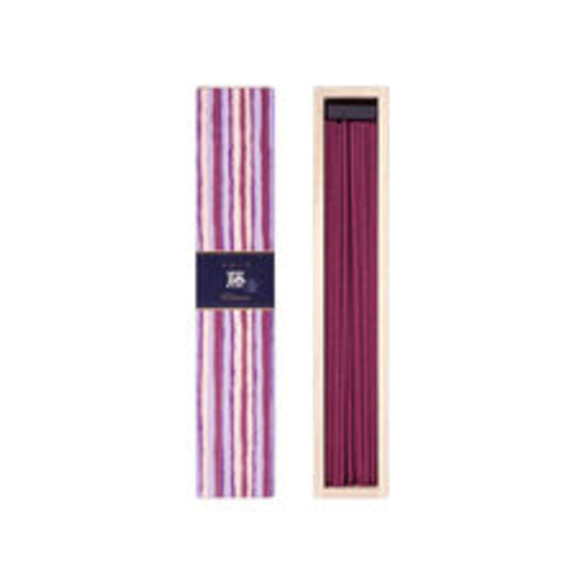 Nippon Kodo Kayuragi Wisteria Incense Sticks 40pcs with Holder - img-1