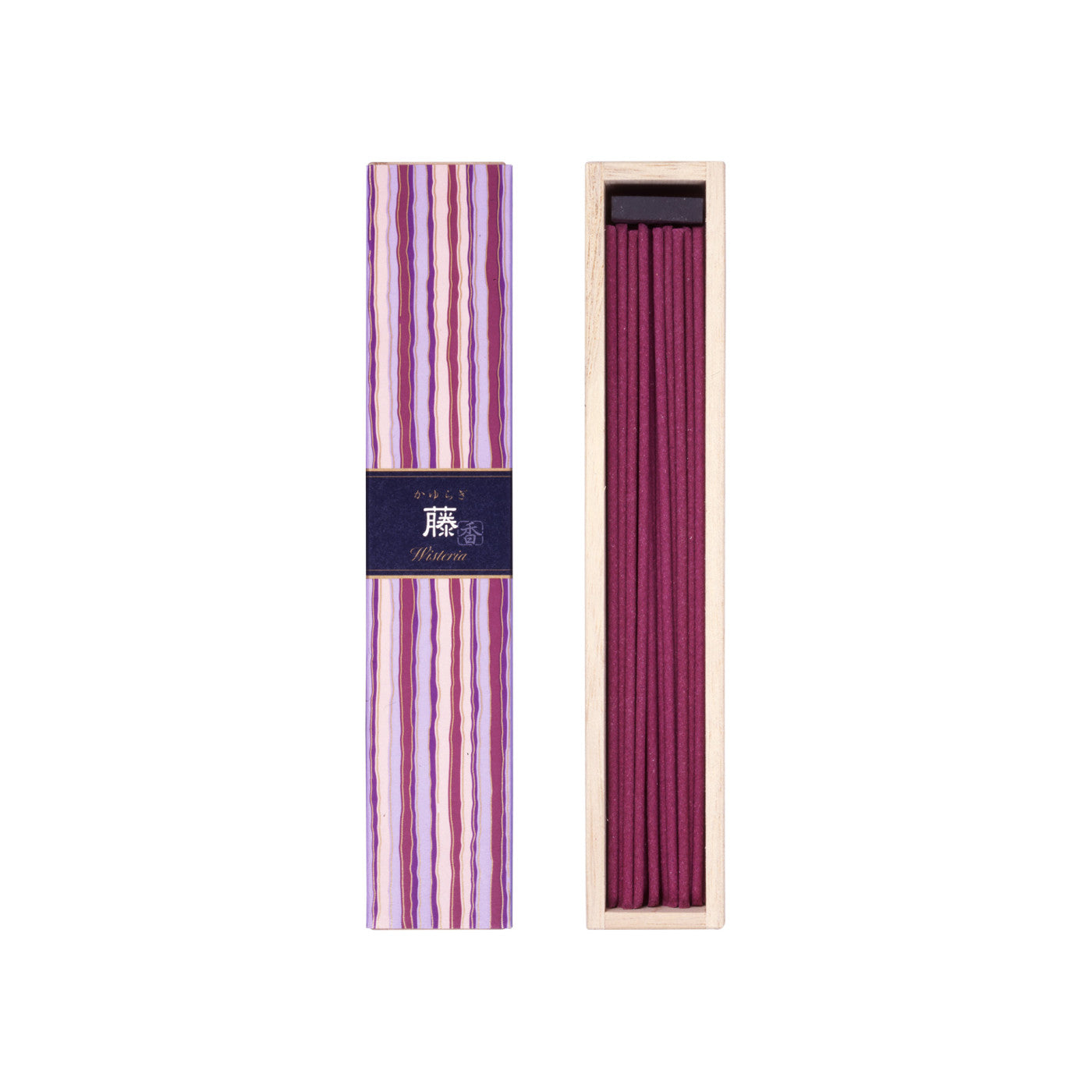 Nippon Kodo Kayuragi Wisteria Incense Sticks 40pcs with Holder