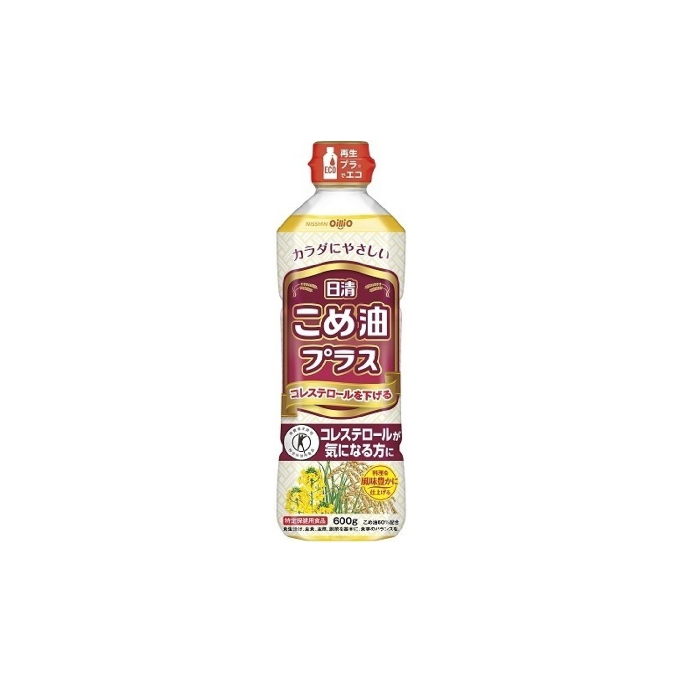 Nissin Rice Bran Oil Plus 600g - img-1