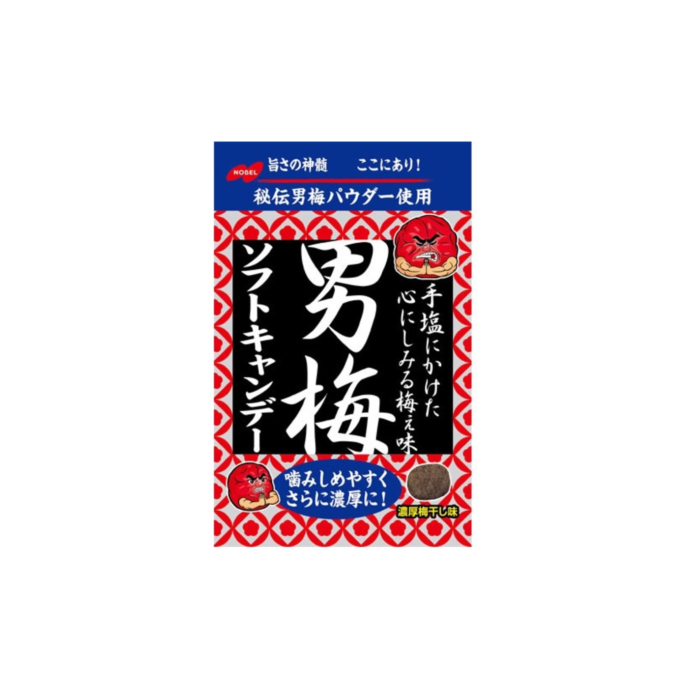 Nobel Otoko Ume Soft Candy 35g - img-1