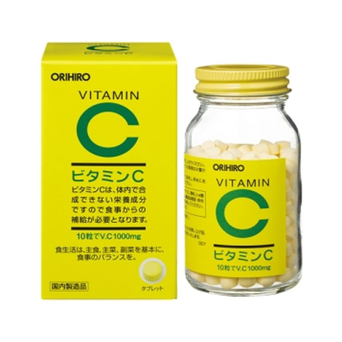 Orihiro Vitamin C Tablets 300 Tablets 30 Days