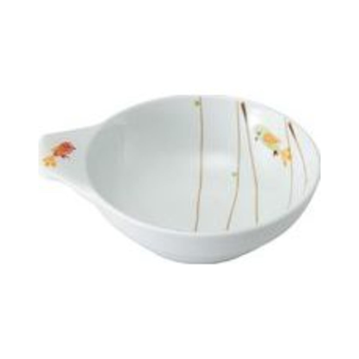 Humming Bowl with Handle Red - img-1