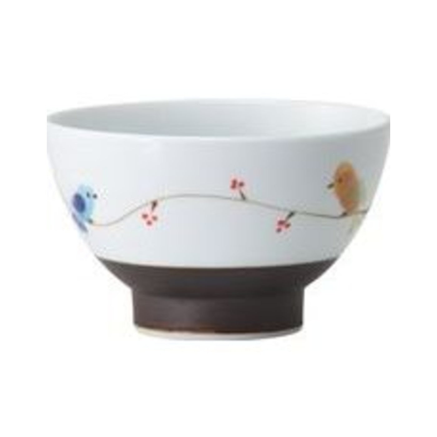 Saikai Toki Humming Rice Bowl Blue Hasami Ware - img-1