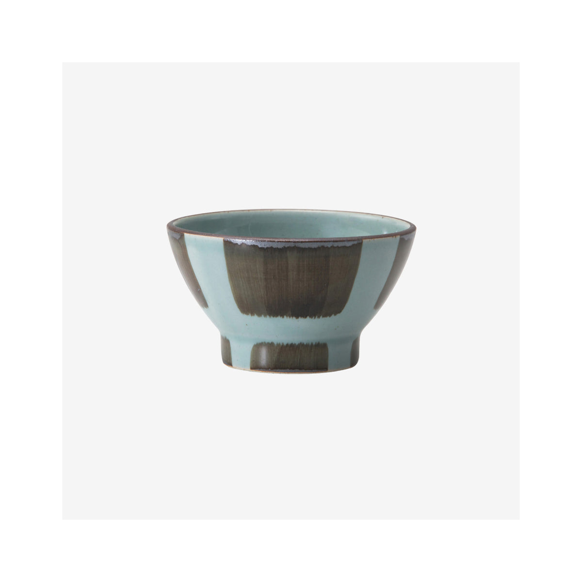 Saikai Toki mode Kurawanka Rice Bowl Medium Moon Hasami Ware