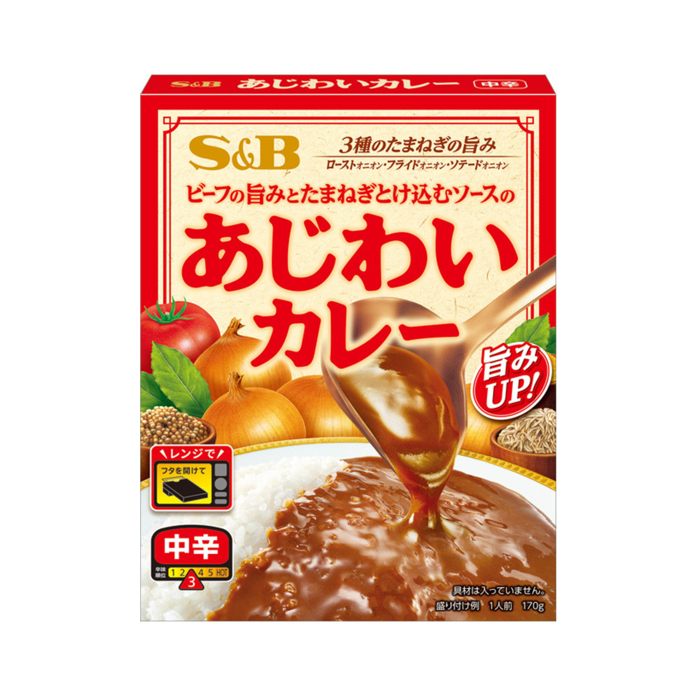 S&B Ajiwai Curry Medium Hot - img-2