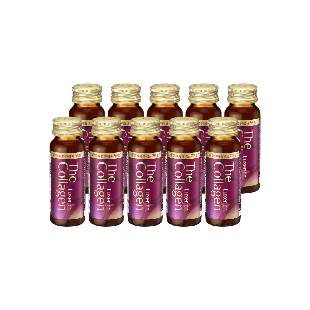 Shiseido The Collagen Lux Rich Drink 50mL x 10 Bottles | Ten-bottle set